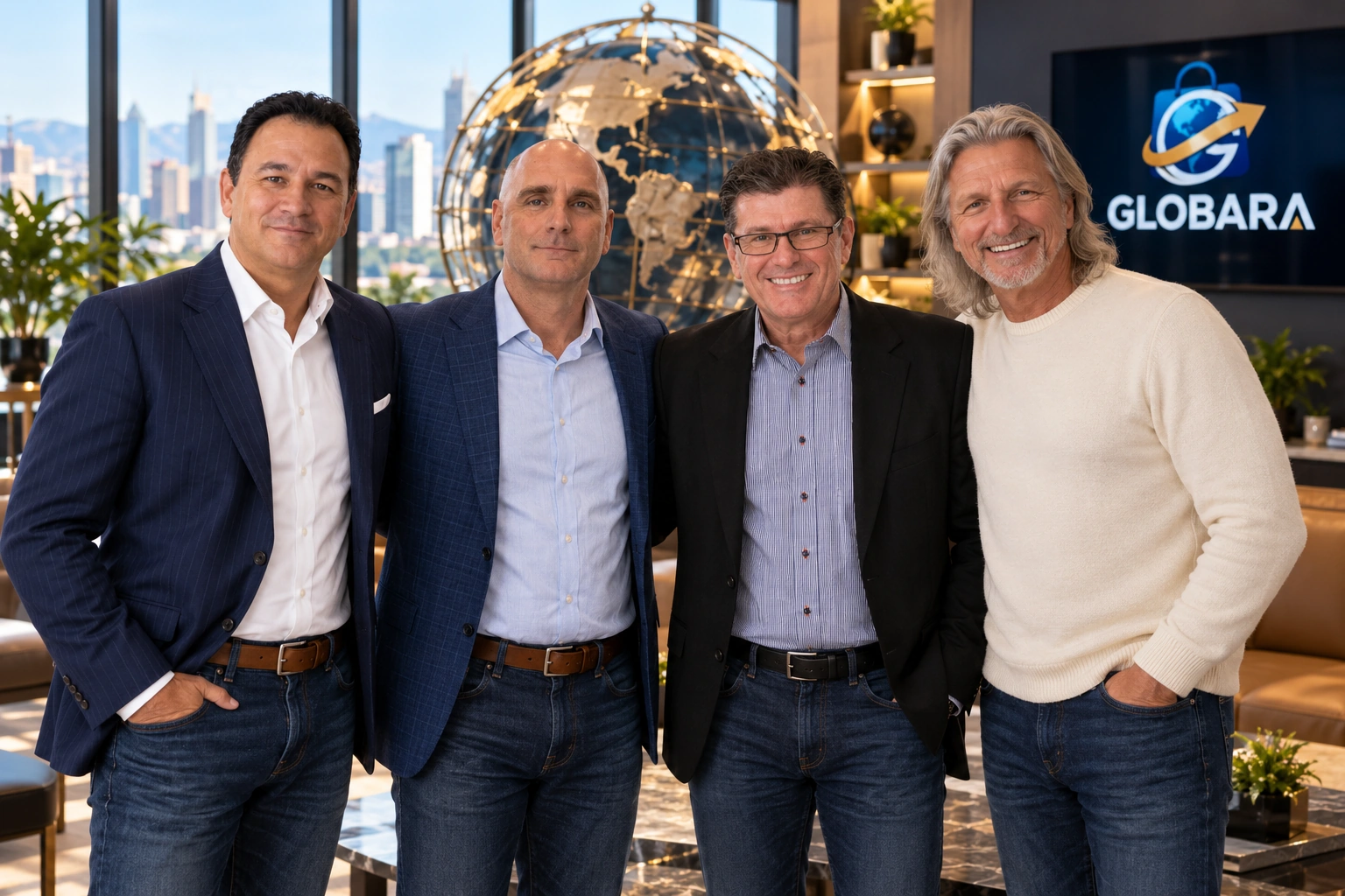 The four GLOBARA co-founders