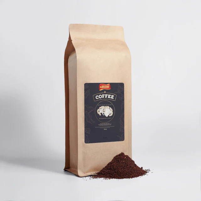 Bacana Mushroom Coffee Fusion — Lion’s Mane & Chaga, 16 oz — Bacana