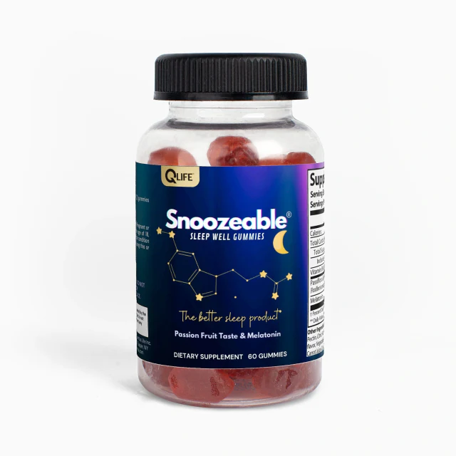 QLIFE Sleep Well Gummies — Snoozeable