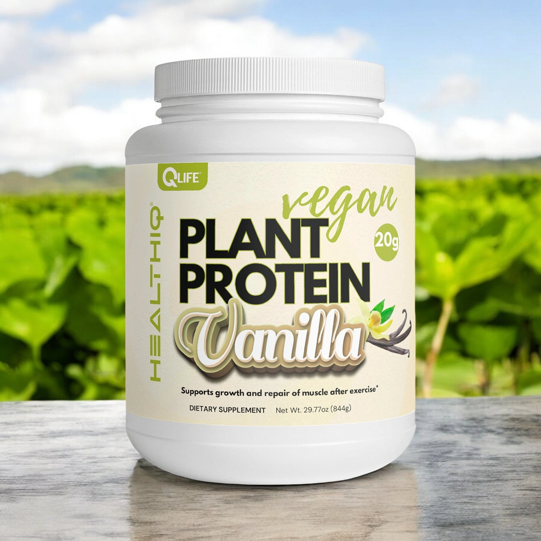 HEALTHIQ Plant Protein — Vanilla — HEALTHIQ